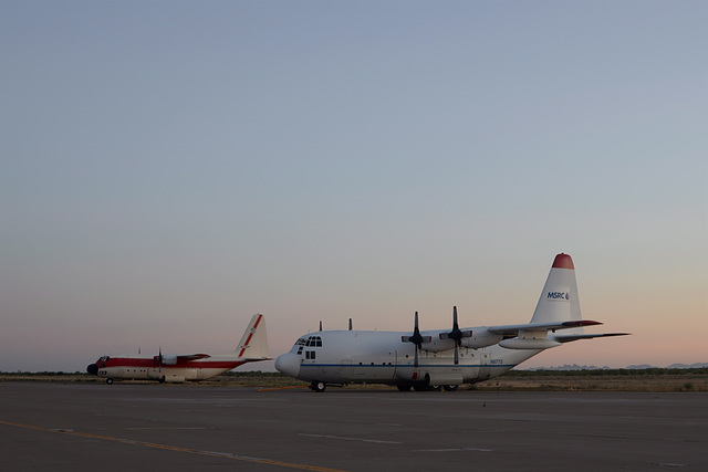 Lockheed C-130A N117TG and C-130A N133HP