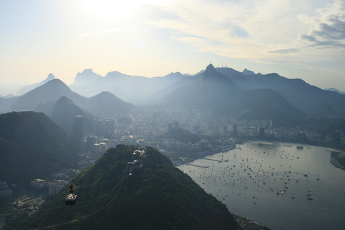 View Over Rio from Pao de Acucar