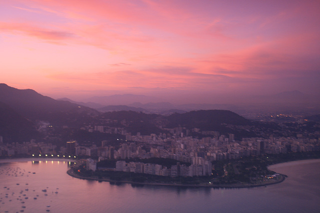Sunset Over Rio