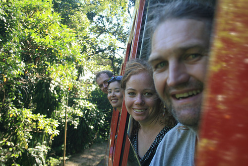 Riding the Cog Railway