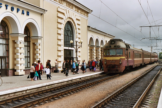 Kovel | Ковель station with train D1-731-1
