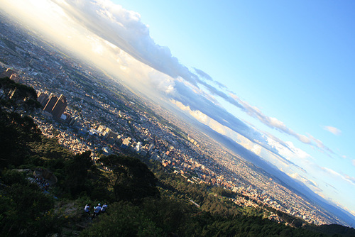 Bogotá, from Monseratte