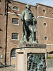 robert milligan statue, west india dock, london