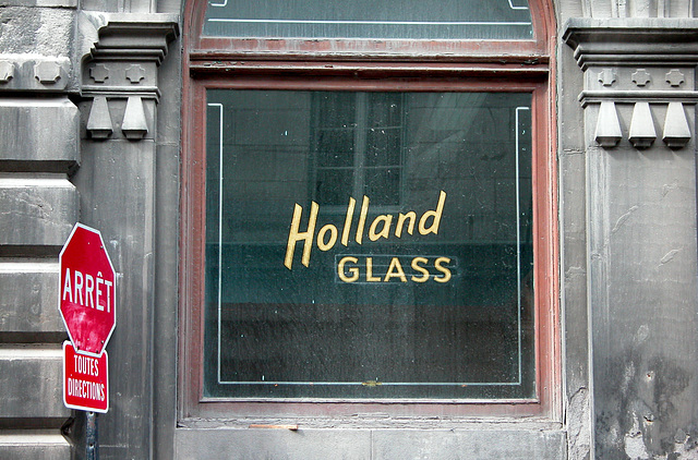 Montreal images: Holland glass