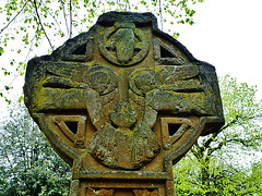 pankhurst tomb, brompton cemetery, london,memorial cross to the militant suffragette leader emmeline pankhurst, 1858-1928