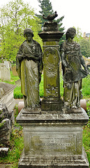 godwin tomb, brompton cemetery, london,tomb of the architect and editor of "the builder", george godwin, 1888