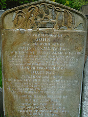 brompton cemetery, london,tombstone of john and mary fox, 1854, and their parents