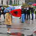 Demonstration against the Albanian government