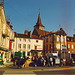 Old pics: Market day in Louhans (Burgundy)
