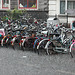 Heavy rain in Leiden today