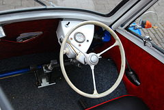 Dashboard of a 1959 BMW Isetta 3W