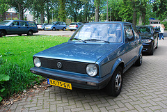 Some car spots: 1983 Volkswagen Golf C