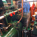 A trip with the steam tug Adelaar: Steam engine at work