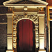Gate of the old Grammar School of Leiden
