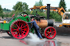 Steam festival in Simpelveld (Limburg): Letting off steam
