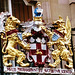 arms of the borough of holborn on the town hall, high holborn, london