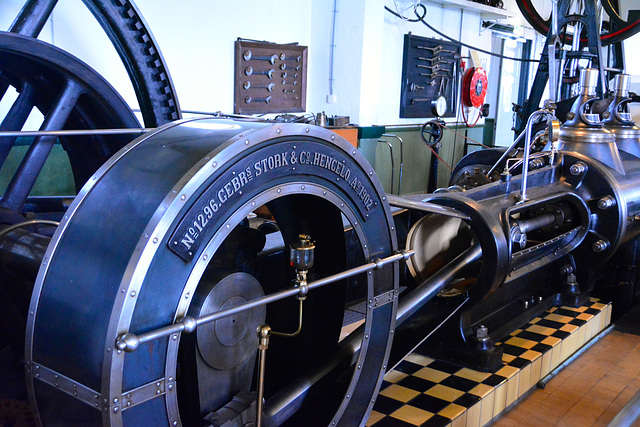 Nederlands Stoommachine Museum – 1902 Stork steam engine