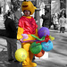 Granada- Plaza Campillo- Miserable Balloon Seller