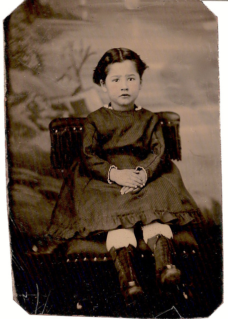 Little Girl With Folded Hands