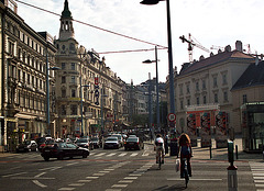 Vienna street scene