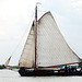 A trip with the steam tug Adelaar: sailing ship on the IJsselmeer