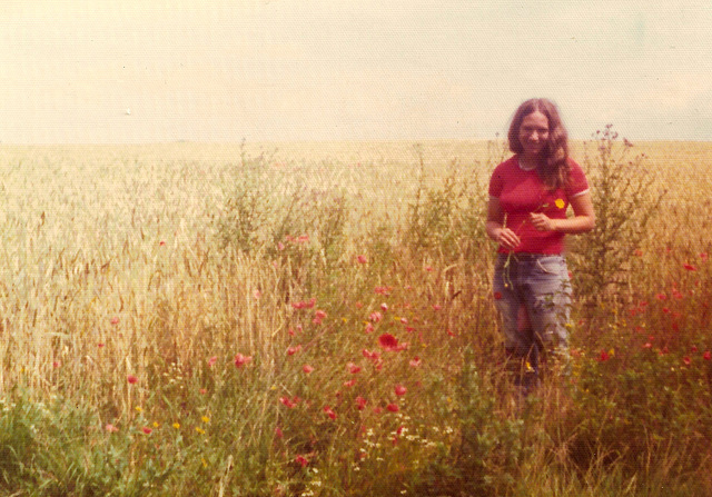 Joanne and Poppies, 1974