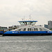 A trip with steam tug Adelaar: Amsterdam ferry crossing the IJ