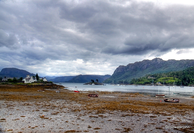Low tide at Plockton - July afternoon