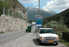 Holiday day 2: Gavia Pass only open for cars with winter tyres and snow chains