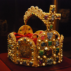 Schatzkammer of the Hofburg: The crown of the Holy Roman Emperor