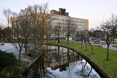 Pieter de la Court building of Leiden University