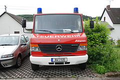 A weekend in the Eifel (Germany): Fire truck of Jammelshofen