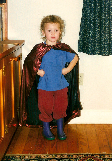 Maxi the Super HERO "not SuperMAN, Mom!"