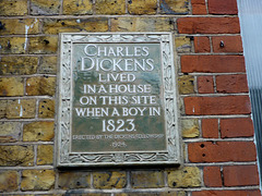 Charles Dickens lived here