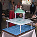the wedding cake - thank you Marsha!