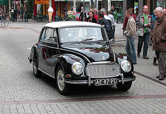 Oldtimer day in Emmen: 1959 DKW 3-6 Saxomat