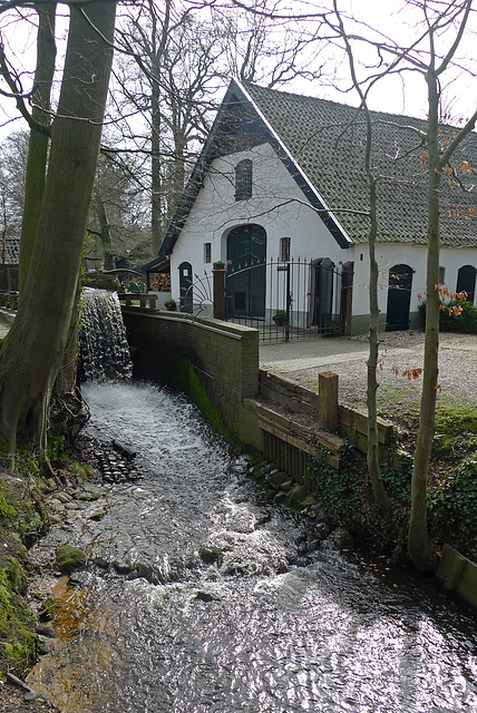 Nederland - Staverden, watermolen