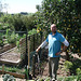 Arend and the new garden tap