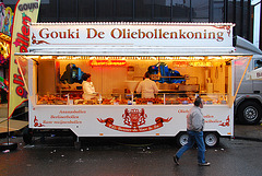 Leiden's Relief festivities 2008: de Oliebollenkoning