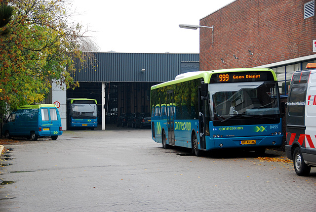 The bus depot in Leiden