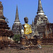 Ayutthaya Ruins with Buddha
