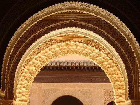 Granada- Alhambra- Arches #2