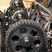Timing chains and camshaft of a Mercedes-Benz 240TD