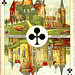 Dutch playing cards from 1920-1927: Ace of Clubs