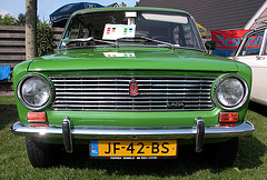 Oldtimer day in Ruinerwold (NL): 1975 Lada 1200
