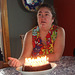birthday cake - flames! flames!