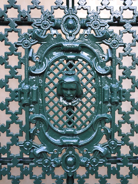 Ornament on a door in Leiden