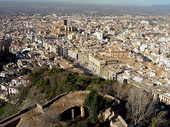Granada- Alhambra- View from the Watchtower