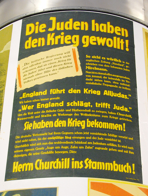 Heeresgeschichtliches Museum – Nazi posters from the Second World War
