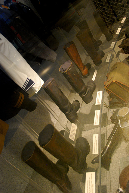 Heeresgeschichtliches Museum – A collection of Nazi jackboots